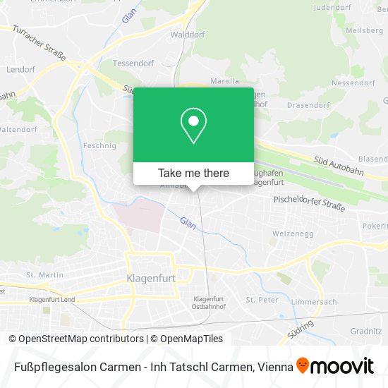 Fußpflegesalon Carmen - Inh Tatschl Carmen map