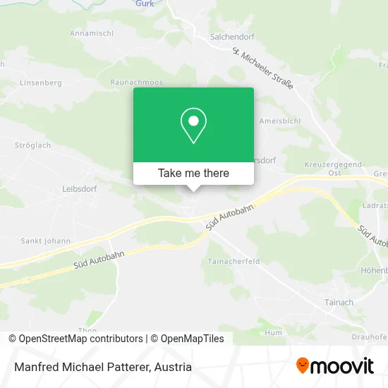 Manfred Michael Patterer map