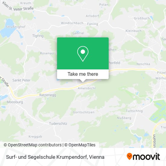 Surf- und Segelschule Krumpendorf map