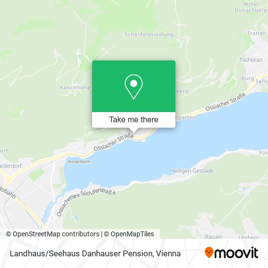 Landhaus / Seehaus Danhauser Pension map