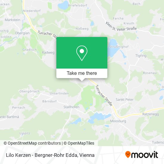 Lilo Kerzen - Bergner-Rohr Edda map
