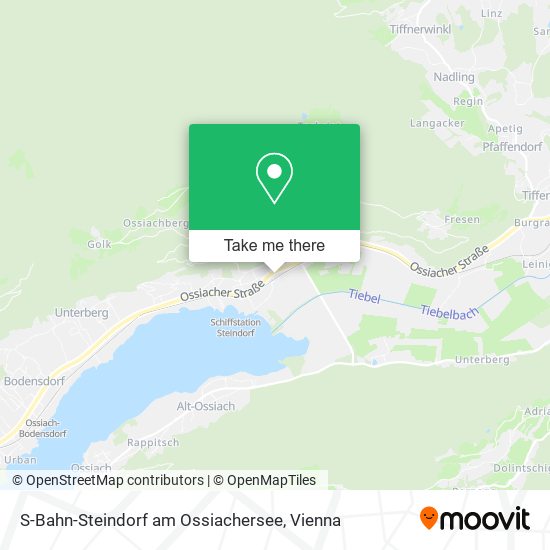 S-Bahn-Steindorf am Ossiachersee map