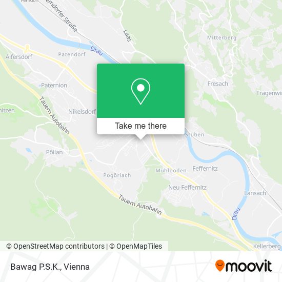 Bawag P.S.K. map