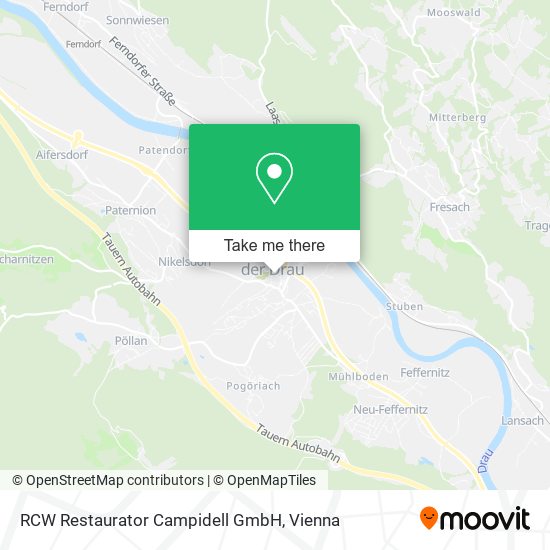 RCW Restaurator Campidell GmbH map