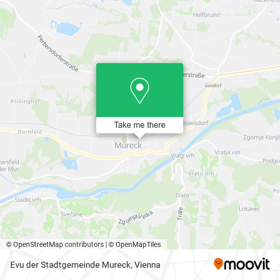 Evu der Stadtgemeinde Mureck map