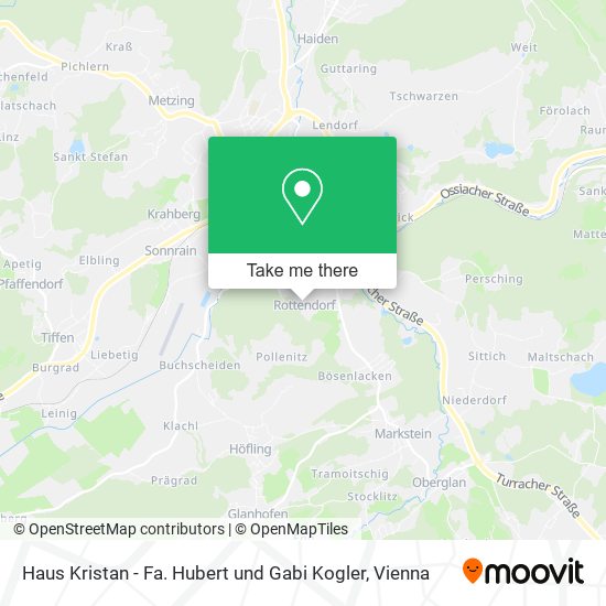 Haus Kristan - Fa. Hubert und Gabi Kogler map