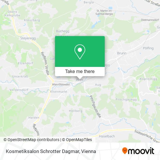Kosmetiksalon Schrotter Dagmar map