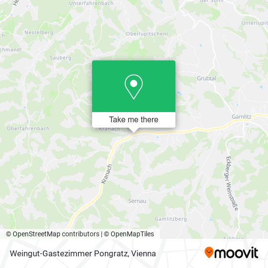Weingut-Gastezimmer Pongratz map
