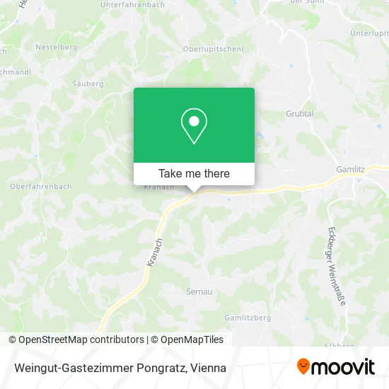 Weingut-Gastezimmer Pongratz map