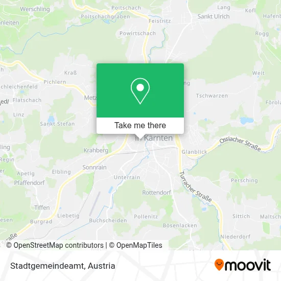 Stadtgemeindeamt map