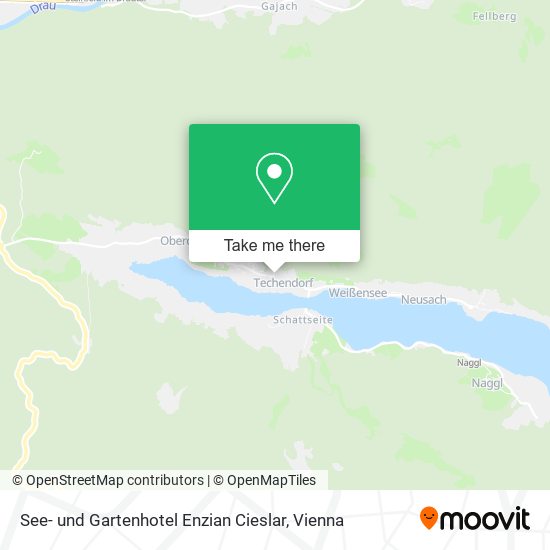 See- und Gartenhotel Enzian Cieslar map