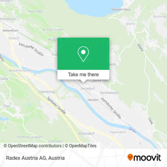 Radex Austria AG map