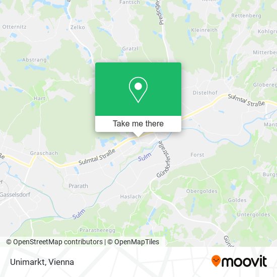 Unimarkt map