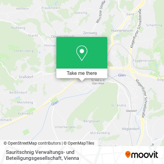 Sauritschnig Verwaltungs- und Beteiligungsgesellschaft map