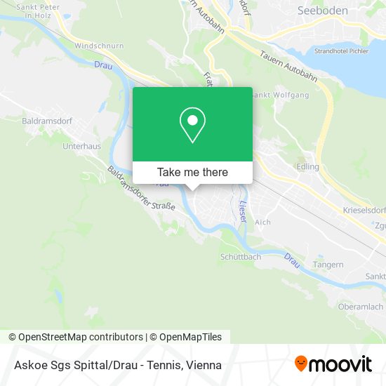 Askoe Sgs Spittal / Drau - Tennis map