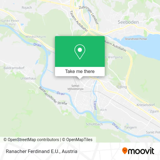 Ranacher Ferdinand E.U. map