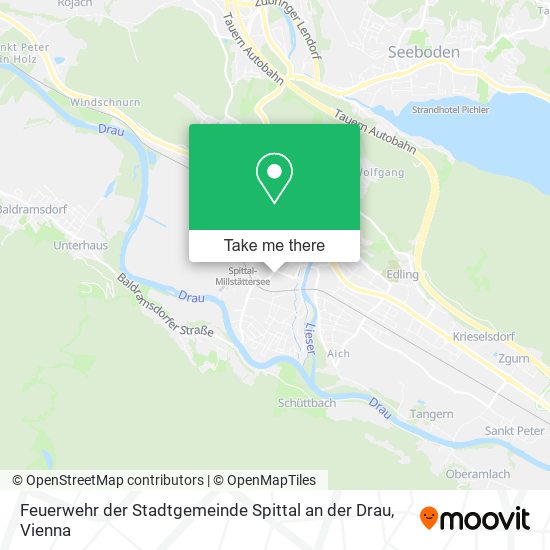 Feuerwehr der Stadtgemeinde Spittal an der Drau map