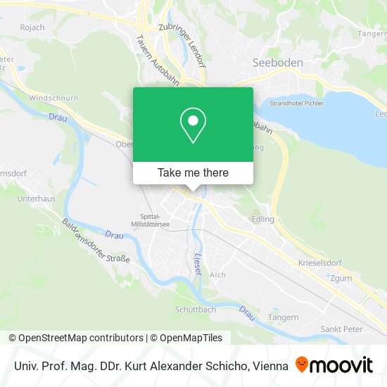 Univ. Prof. Mag. DDr. Kurt Alexander Schicho map