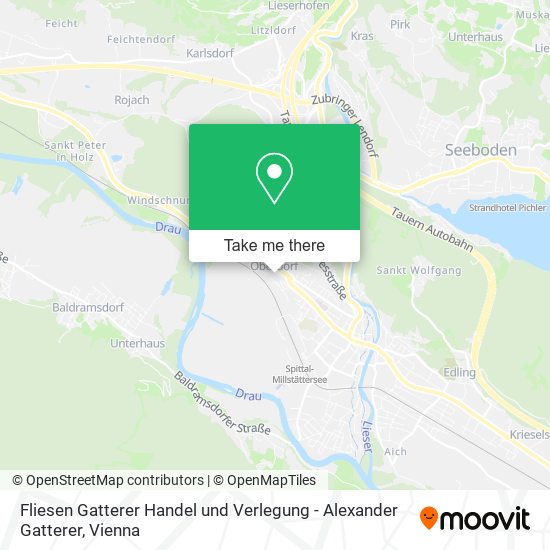 Fliesen Gatterer Handel und Verlegung - Alexander Gatterer map