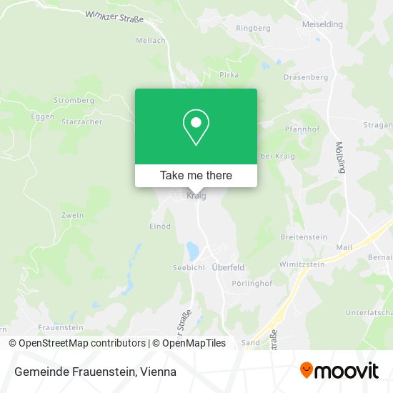 Gemeinde Frauenstein map