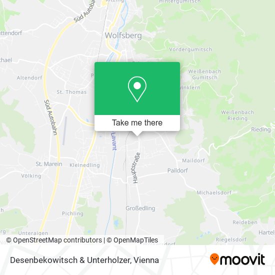 Desenbekowitsch & Unterholzer map
