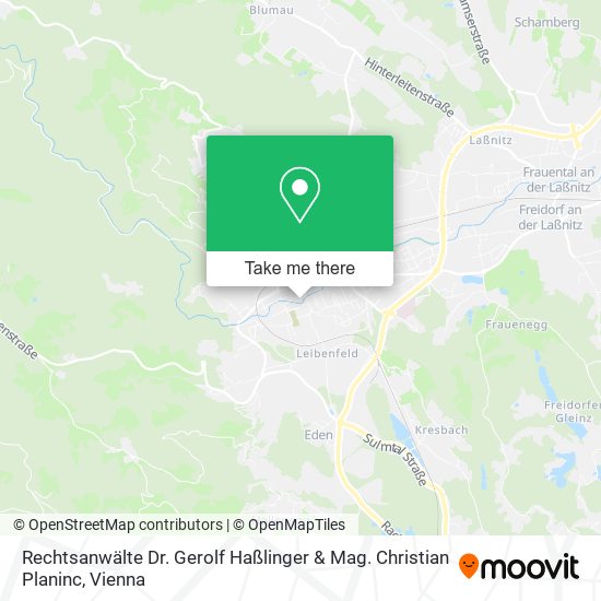 Rechtsanwälte Dr. Gerolf Haßlinger & Mag. Christian Planinc map