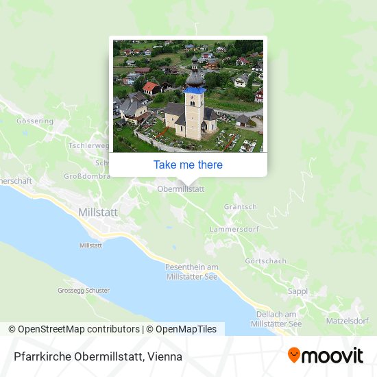 Pfarrkirche Obermillstatt map