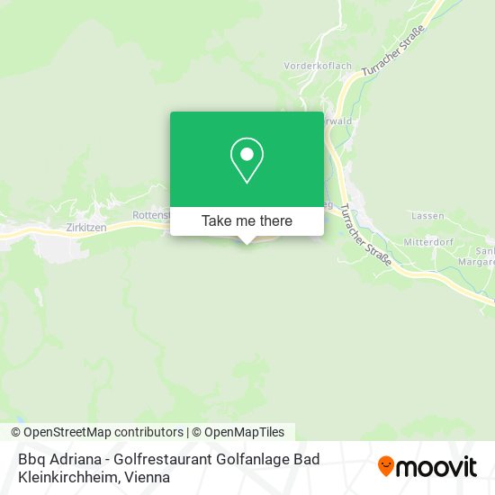 Bbq Adriana - Golfrestaurant Golfanlage Bad Kleinkirchheim map