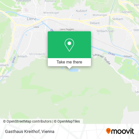 Gasthaus Kreithof map