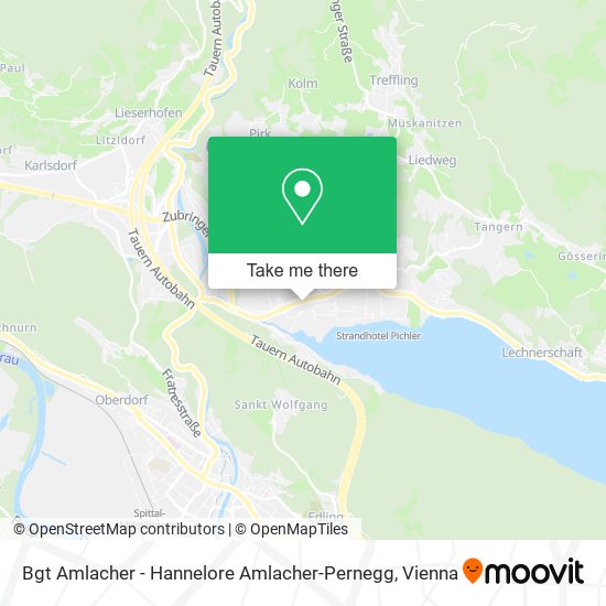 Bgt Amlacher - Hannelore Amlacher-Pernegg map