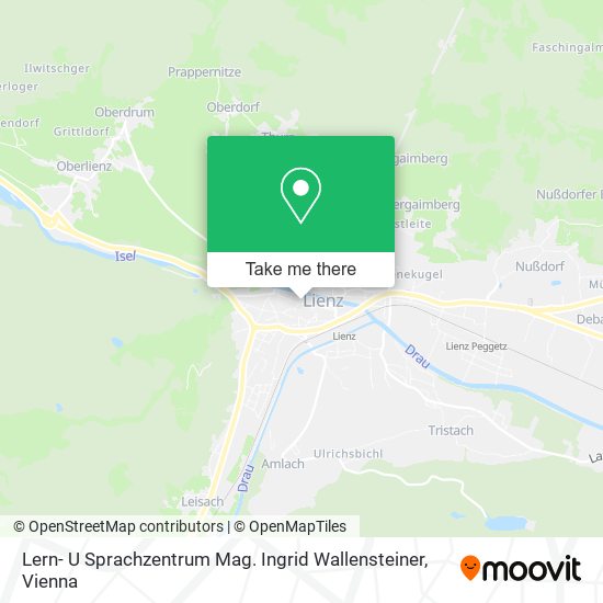 Lern- U Sprachzentrum Mag. Ingrid Wallensteiner map