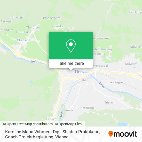 Karoline Maria Wibmer - Dipl. Shiatsu-Praktikerin, Coach Projektbegleitung map