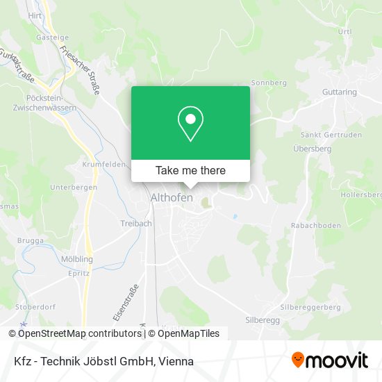 Kfz - Technik Jöbstl GmbH map