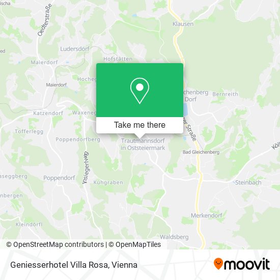 Geniesserhotel Villa Rosa map