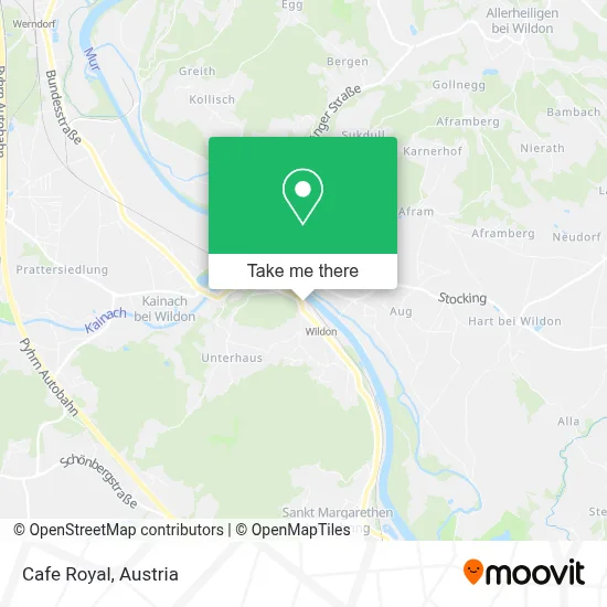 Cafe Royal map