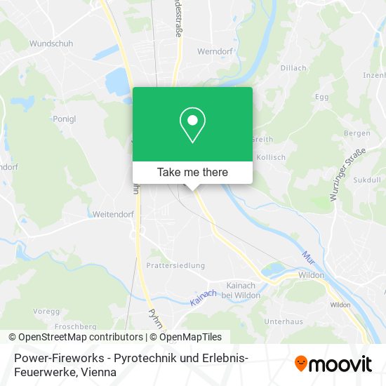 Power-Fireworks - Pyrotechnik und Erlebnis-Feuerwerke map