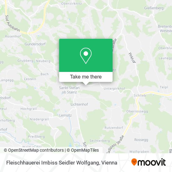 Fleischhauerei Imbiss Seidler Wolfgang map