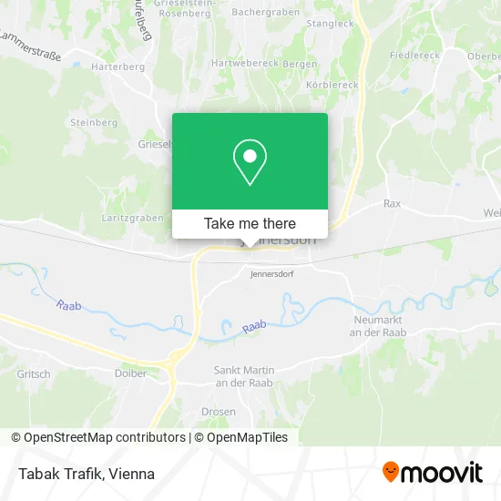 Tabak Trafik map
