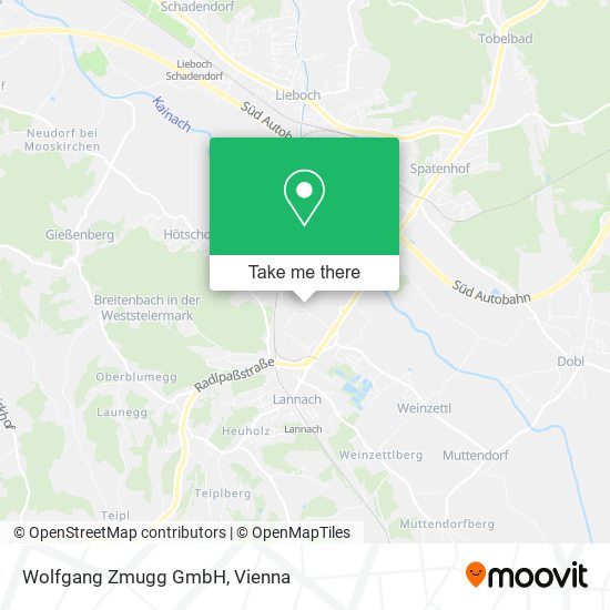 Wolfgang Zmugg GmbH map