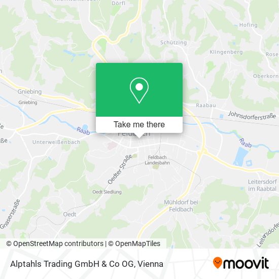 Alptahls Trading GmbH & Co OG map