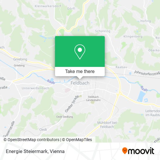 Energie Steiermark map