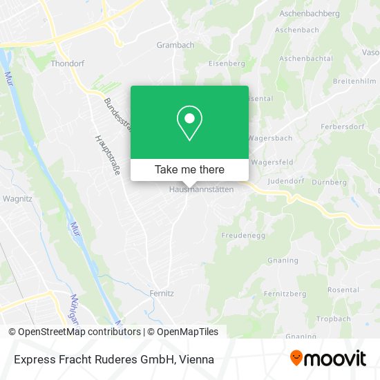 Express Fracht Ruderes GmbH map