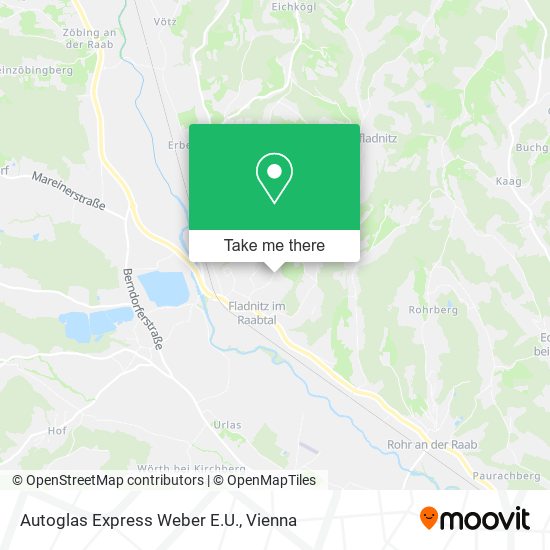 Autoglas Express Weber E.U. map