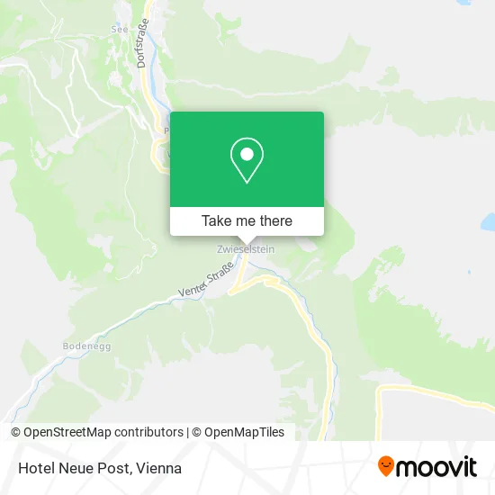 Hotel Neue Post map
