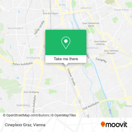 Cineplexx Graz map