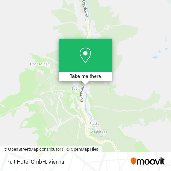 Pult Hotel GmbH map