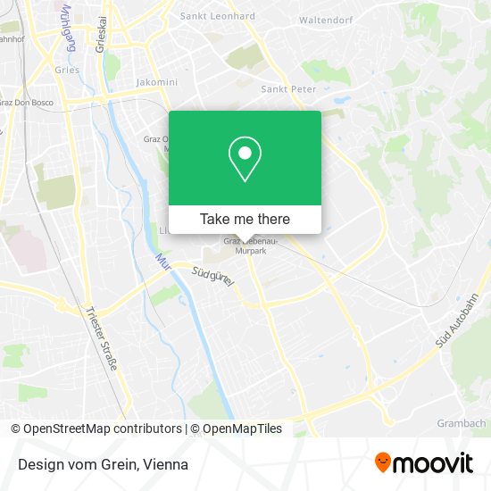 Design vom Grein map