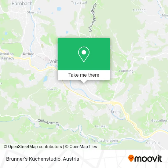 Brunner's Küchenstudio map