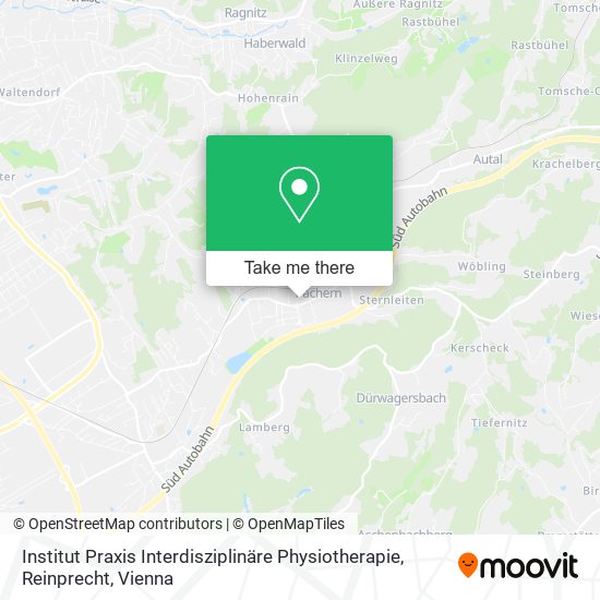 Institut Praxis Interdisziplinäre Physiotherapie, Reinprecht map