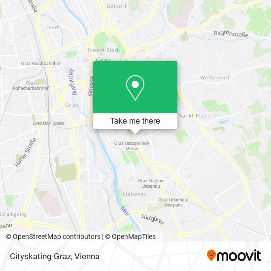 Cityskating Graz map